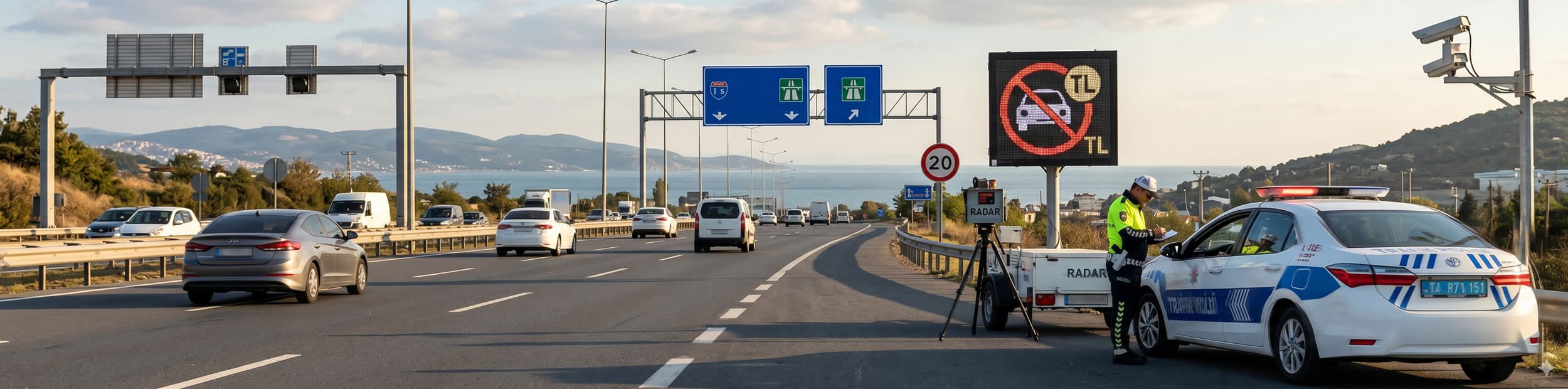 2026 Türkiye Trafik Cezaları: Şehir İçi, Şehirlerarası ve Otoyol Rehberi